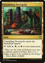 Crumbling Necropolis - Archenemy: Nicol Bolas