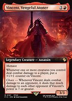 Vincent, Vengeful Atoner - Final Fantasy Commander - Extended Art