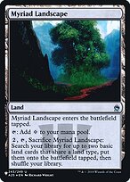 Myriad Landscape - The List - Promo Foil