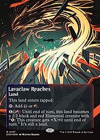 Lavaclaw Reaches - Edge of Eternities: Stellar Sights - Galaxy Foil, Borderless