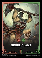 Gruul Clans - Ravnica: Clue Edition Front Cards