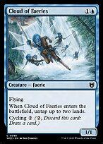 Cloud of Faeries - Wilds of Eldraine Commander