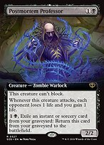 Postmortem Professor - Secrets of Strixhaven - Extended Art