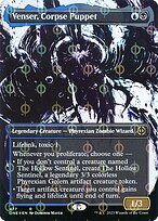 Venser, Corpse Puppet - Phyrexia: All Will Be One - Step & Compleat, Showcase