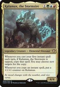 Kalamax, the Stormsire - Commander 2020 Oversized