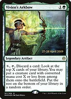 Vivien's Arkbow - War of the Spark Promos
