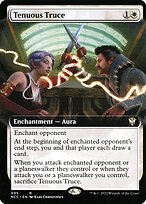 Tenuous Truce - New Capenna Commander - Extended Art
