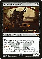 Brutal Hordechief - Fate Reforged Promos - Promo Foil