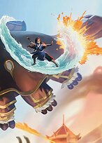 Katara's Reversal - Avatar: the Last Airbender Eternal Art Cards - Borderless