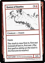 Queue of Beetles - Mystery Booster Playtest Cards 2021