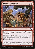 Abandon the Post - Innistrad: Midnight Hunt