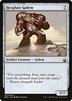 Hexplate Golem - Battlebond