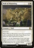 Wall of Mourning - Midnight Hunt Commander