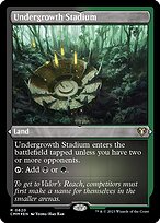 Undergrowth Stadium - Commander Masters - Etched Foil