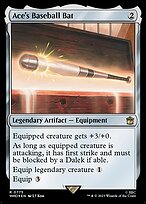 Ace's Baseball Bat - Doctor Who - Surge Foil