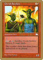 Orcish Settlers - World Championship Decks 1998