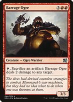 Barrage Ogre - Duel Decks: Elves vs. Inventors