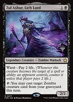 Zul Ashur, Lich Lord - Foundations Promos