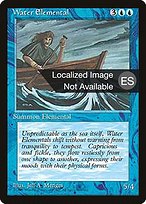 Elemental de agua (Water Elemental) - Fourth Edition Foreign Black Border
