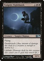Vampire Nighthawk - The List