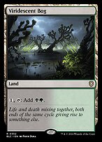 Viridescent Bog - Bloomburrow Commander