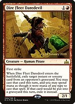 Dire Fleet Daredevil - Rivals of Ixalan Promos