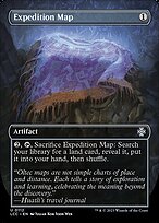 Expedition Map - The Lost Caverns of Ixalan Commander - Borderless