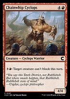 Chainwhip Cyclops - Ravnica: Clue Edition