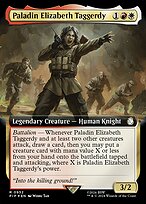 Paladin Elizabeth Taggerdy - Fallout - Surge Foil, Extended Art