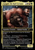 Zangief, the Red Cyclone (Maarika, Brutal Gladiator) - Secret Lair Drop