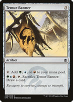 Temur Banner - Khans of Tarkir