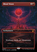 Blood Moon - Wilds of Eldraine: Enchanting Tales - Borderless