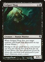Golgari Thug - Duel Decks: Izzet vs. Golgari