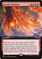 Invoke Calamity - Kamigawa: Neon Dynasty - Extended Art
