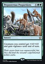 Preposterous Proportions - Foundations Promos - Promo Foil