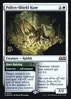 Pollen-Shield Hare // Hare Raising - Wilds of Eldraine Promos - Promo Foil