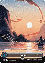 Island - Secret Lair Drop - Borderless