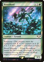 Broodlord - Warhammer 40,000 Commander - Surge Foil