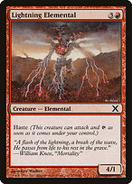 Lightning Elemental - Tenth Edition