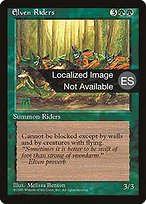 Jinetes élficos (Elven Riders) - Fourth Edition Foreign Black Border