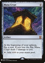 Mana Crypt - The List