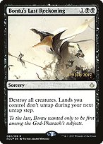 Bontu's Last Reckoning - Hour of Devastation Promos - Promo Foil