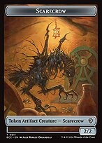 Scarecrow - Lorwyn Eclipsed Commander Tokens