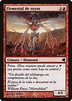 Elemental de rayos (Lightning Elemental) - Salvat 2011