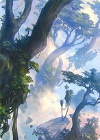 Forest - Zendikar Rising Art Series