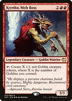 Krenko, Mob Boss - Duel Decks: Merfolk vs. Goblins