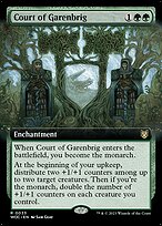 Court of Garenbrig - Wilds of Eldraine Commander