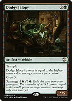 Dodgy Jalopy - New Capenna Commander