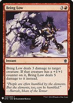 Bring Low - The List