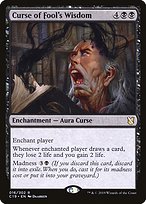 Curse of Fool's Wisdom - Commander 2019